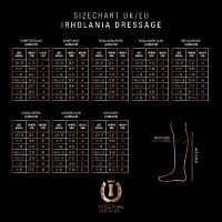 Imperial Riding Olania Dressurstiefel Kurz/Weit Schwarz Lack / Kristall