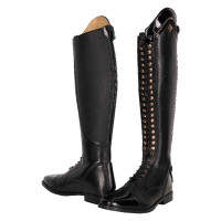 Imperial Riding Olania Dressurstiefel Kurz/Normal Schwarz Lack / Kristall