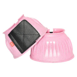 Klingeln Imperial Reitglocken PVC Hellrosa Glitzer