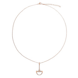 Gebiss-Halsband HV Polo Lotta Roségold Rosa