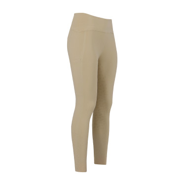 Reitleggings Euro-Star Empower FullGrip Beige