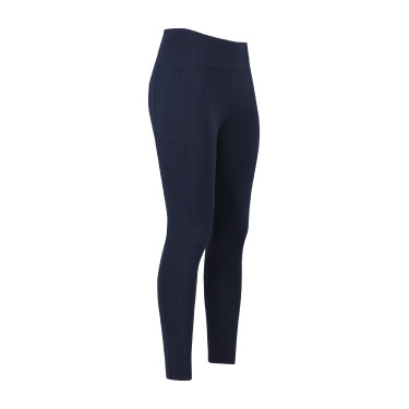 Reitleggings Euro-Star Empower FullGrip Marine Marineblau