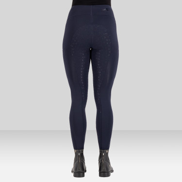 Reitleggings Euro-Star Empower FullGrip Marine Marineblau
