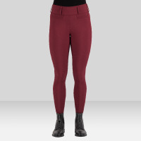Euro-Star Enforce FullGrip Reitleggings Amarena Rot