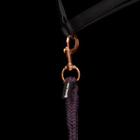Anbindestrick Imperial Riding Classic mit einfachem Karabiner Bordeaux