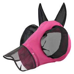 Fliegenmaske mit Nase Imperial Riding Trail ride Pink Rosa