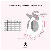 Fliegenmaske mit Nase Imperial Riding Trail ride Pink Rosa Fliegenmaske mit Nase Imperial Riding Trail ride Pink Rosa