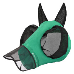 Fliegenmaske mit Nase Imperial Riding Trail ride Blau