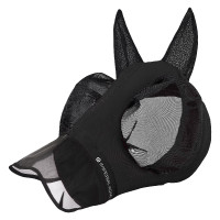 Fliegenmaske mit Nase Imperial Riding Trail ride Schwarz