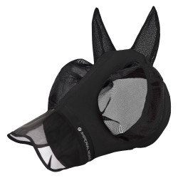 Fliegenmaske mit Nase Imperial Riding Trail ride Schwarz