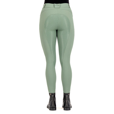HV Polo Favourite Sporty FullGrip Reithose Grün HV Polo Favourite Sporty FullGrip Reithose Grün