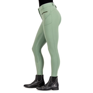 HV Polo Favourite Sporty FullGrip Reithose Grün HV Polo Favourite Sporty FullGrip Reithose Grün