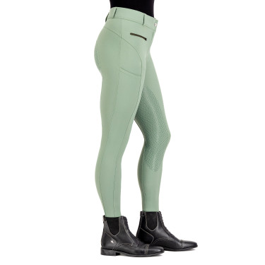 HV Polo Favourite Sporty FullGrip Reithose Grün HV Polo Favourite Sporty FullGrip Reithose Grün