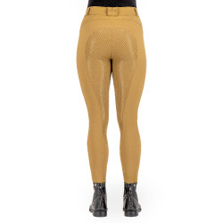 HV Polo Favourite Sporty FullGrip Reithose Stroh Braun