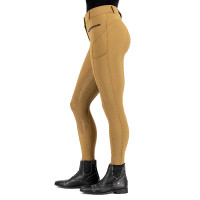 HV Polo Favourite Sporty FullGrip Reithose Stroh Braun