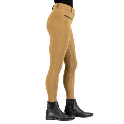 HV Polo Favourite Sporty FullGrip Reithose Stroh Braun