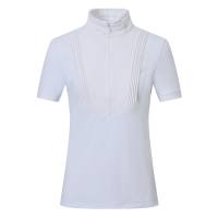 Wettkampf-Poloshirt Euro-Star Ines Weiß Weiß Wettkampf-Poloshirt Euro-Star Ines Weiß Weiß