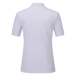 Wettkampf-Poloshirt Euro-Star Isabel Weiß Weiß