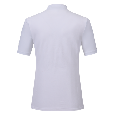 Wettkampf-Poloshirt Euro-Star Isabel Weiß Weiß