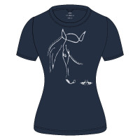 T-Shirt HV Polo Wendy Kinder Marine