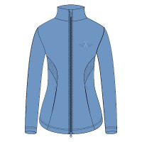 Tech-Cardigan HV Polo Lili Hellblau Tech-Cardigan HV Polo Lili Hellblau