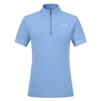 Tech top HV Polo Maureen Meer Blau