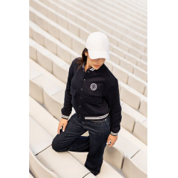 Bomberpullover Harcour Agathe Marine Marineblau Bomberpullover Harcour Agathe Marine Marineblau