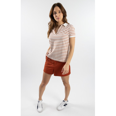 Short Harcour Alby Terrakotta Orange