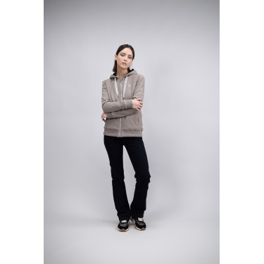 Hoodie Harcour Swai Maulwurf Braun