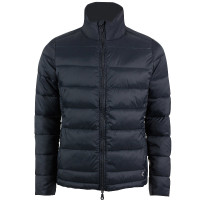 Leichte gesteppte Jacke Horze Alicia Kinder Marineblau