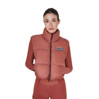 Damen-Kurzjacke mit Reißverschluss Equestro Mammutbaum Braun