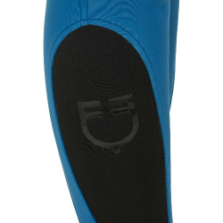 Eng anliegende Damenreithose mit Grip und Zenda Equestro Logo Korallenblau Eng anliegende Damenreithose mit Grip und Zenda Equestro Logo Korallenblau