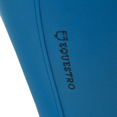 Eng anliegende Damenreithose mit Grip und Zenda Equestro Logo Korallenblau Eng anliegende Damenreithose mit Grip und Zenda Equestro Logo Korallenblau
