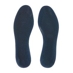 Gel- und Dri-Lex-Sohlen Acavallo Blau / Schwarz