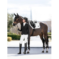 LeMieux Sattelunterlage CC Puissance Wildleder Weiß Weiß