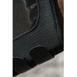 Anti-Fliegen-UV-Schutzmaske Equithème Mesh mit Nase Schwarz