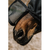 Fliegenmaske UV-Schutz Equithème Protec Schwarz Fliegenmaske UV-Schutz Equithème Protec Schwarz