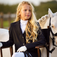Turnierjacke HV Polo Laudine Kinder Schwarz