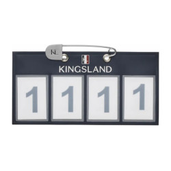 Identifikationsschild Kingsland 4 Plätze Classic im 2er-Pack Marine Marineblau