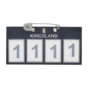 Identifikationsschild Kingsland 4 Plätze Classic im 2er-Pack Marine Marineblau