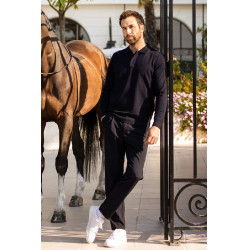 Polo Harcour Ange Marine Marineblau