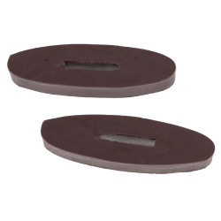 Martingalstopper Covalliero Oval braun