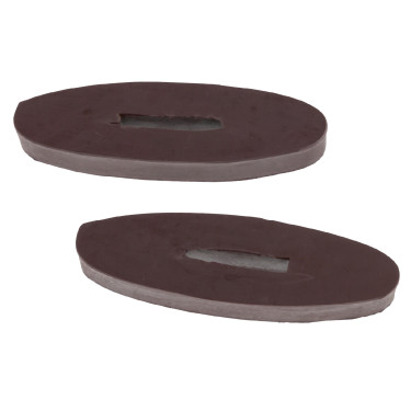 Martingalstopper Covalliero Oval braun