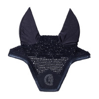 Fliegenhaube Kentucky Wellington Glitzer Schwarz
