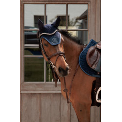 Fliegenhaube Kentucky Wellington Glitzer Marine Marineblau Fliegenhaube Kentucky Wellington Glitzer Marine Marineblau