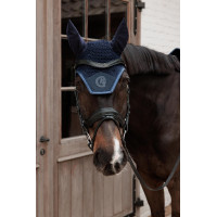 Fliegenhaube Kentucky Wellington Glitzer Schwarz