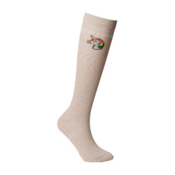 Kentucky Glitzersocken Einhorn 3er-Set Weiß Wei&amp;szlig;