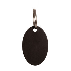 Gravurplakette Oval Grooming Deluxe von Kentucky Schwarz