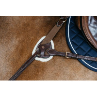 Schutzpolster aus Kunstlammfell für 5-Punkt-Jagdbereitschaftsbrustblatt von Dy'on Braun Schutzpolster aus Kunstlammfell für 5-Punkt-Jagdbereitschaftsbrustblatt von Dy'on Braun