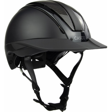 Casque Casco Duell One Präzision Schwarz Carbon